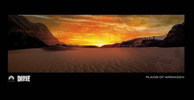 Illustration for article titled Sandworms and Fremen caves: concept art for the Dune movie that never was
